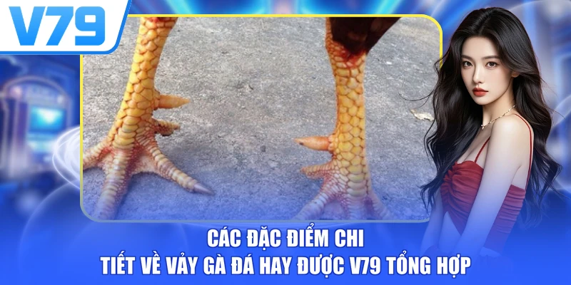Các đặc điểm chi tiết về vảy gà đá hay được V79 tổng hợp