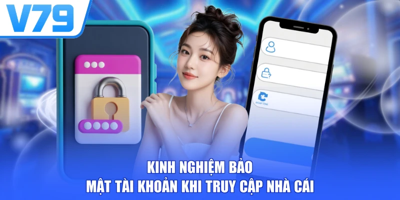 Kinh nghiệm bảo mật tài khoản khi truy cập nhà cái